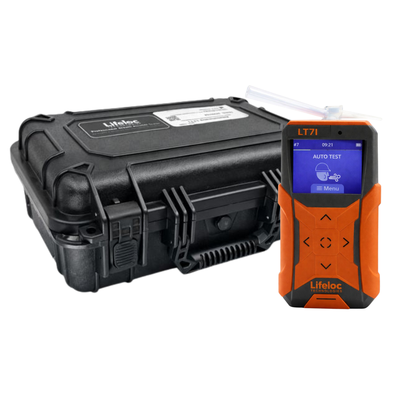 Cargue la imagen en el visor de la galería, Alcoholímetro LT7I Lifeloc con batería recargable, boquillas, sin impresora