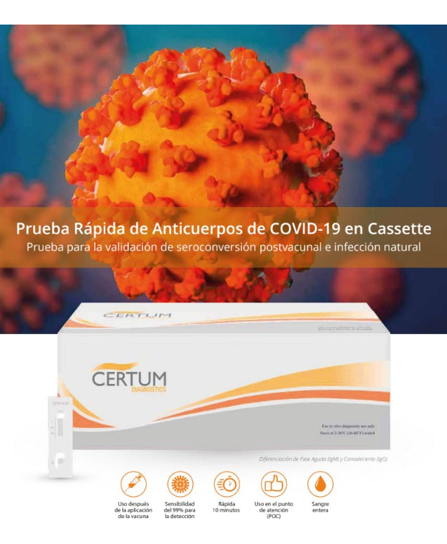 Cargue la imagen en el visor de la galería, Prueba para Covid Certum - Kit con 25