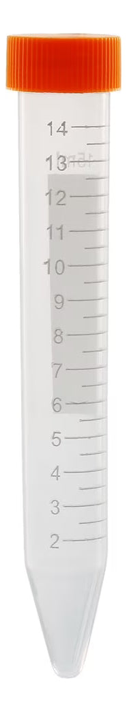 Cargue la imagen en el visor de la galería, Tubo de Centrífuga de 15 mL tipo falcón, tapa plana Kabla - con 25 piezas