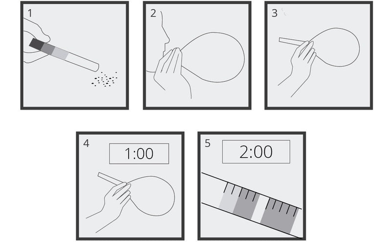 Cargue la imagen en el visor de la galería, Prueba Rápida Alcotest Detecta Alcohol En Aliento - Kit C/25
