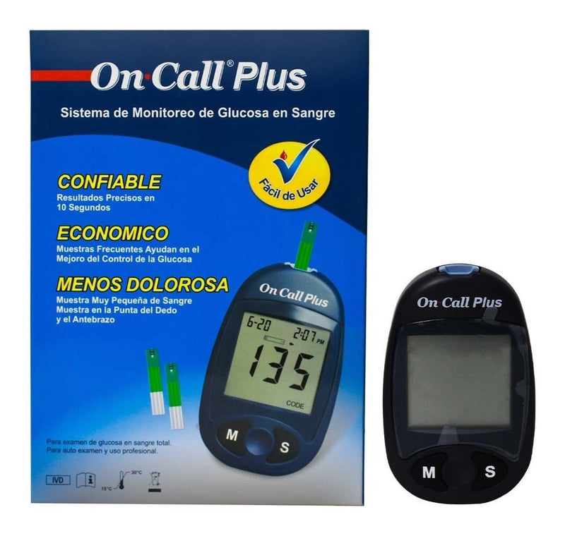 Cargue la imagen en el visor de la galería, Kit On Call Plus - Incluye Glucómetro, tiras, lancetas y portalancetas