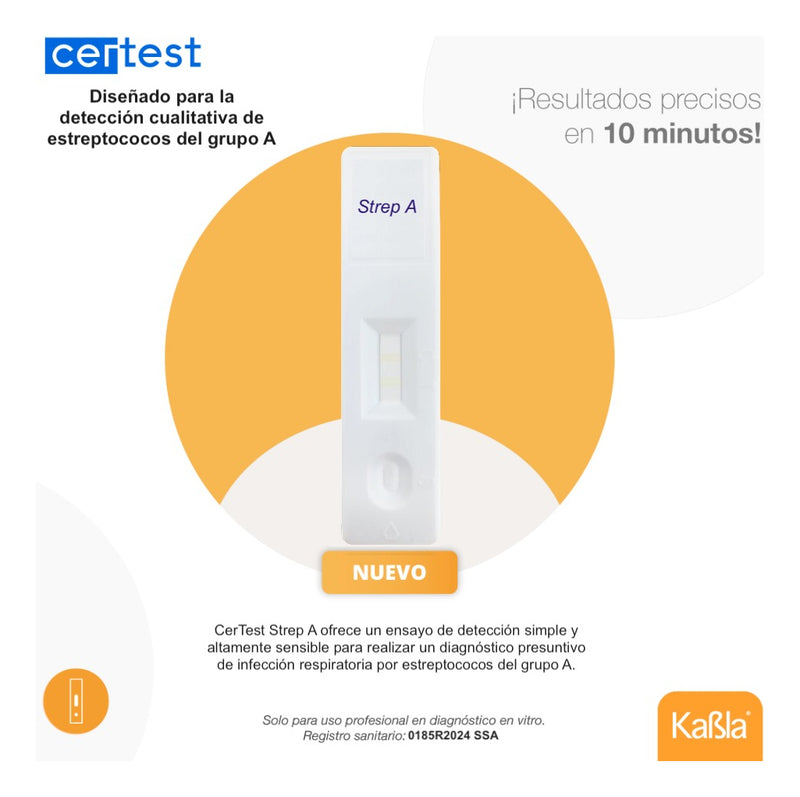 Cargue la imagen en el visor de la galería, Prueba para Estreptococo A Certest - Kit con 20