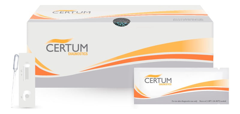 Cargue la imagen en el visor de la galería, Prueba de Hepatitis C Certum - Kit con 40
