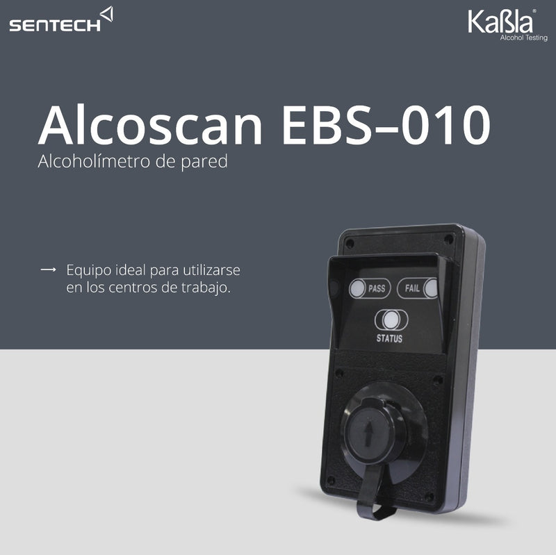 Cargue la imagen en el visor de la galería, Alcoholímetro De Pared Alcoscan Ebs 010 - Sentech