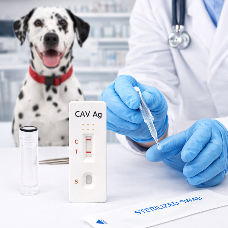 Cargue la imagen en el visor de la galería, Prueba de Adenovirus tipo 2 Vechek - Kit con 10 pruebas