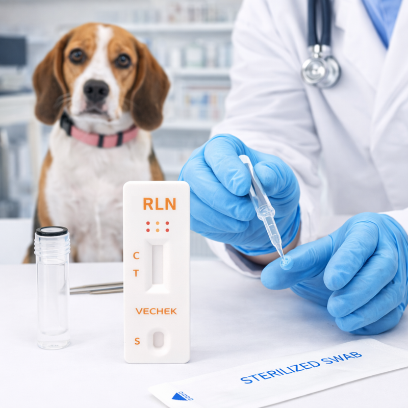Cargue la imagen en el visor de la galería, Prueba de la Relaxina Canina Vechek - Kit con 10 pruebas