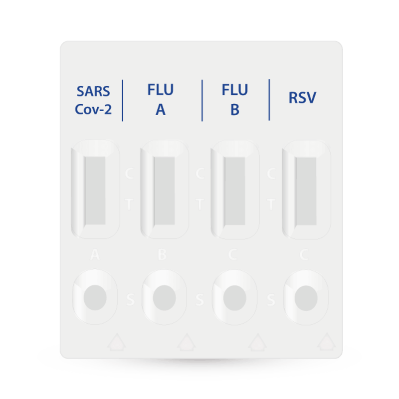 Cargue la imagen en el visor de la galería, Prueba para Covid, RSV, Influenza A + B Certest - Kit con 20