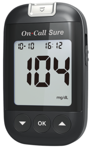 Cargue la imagen en el visor de la galería, Kit On Call Sure - Medidor, 100 Tiras, 100 Lancetas, 1 Portalancetas