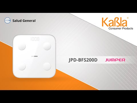 Cargar y reproducir video en Gallery Viewer, Báscula Jumper con Bluetooth e Indicador de Indice de Masa Corporal