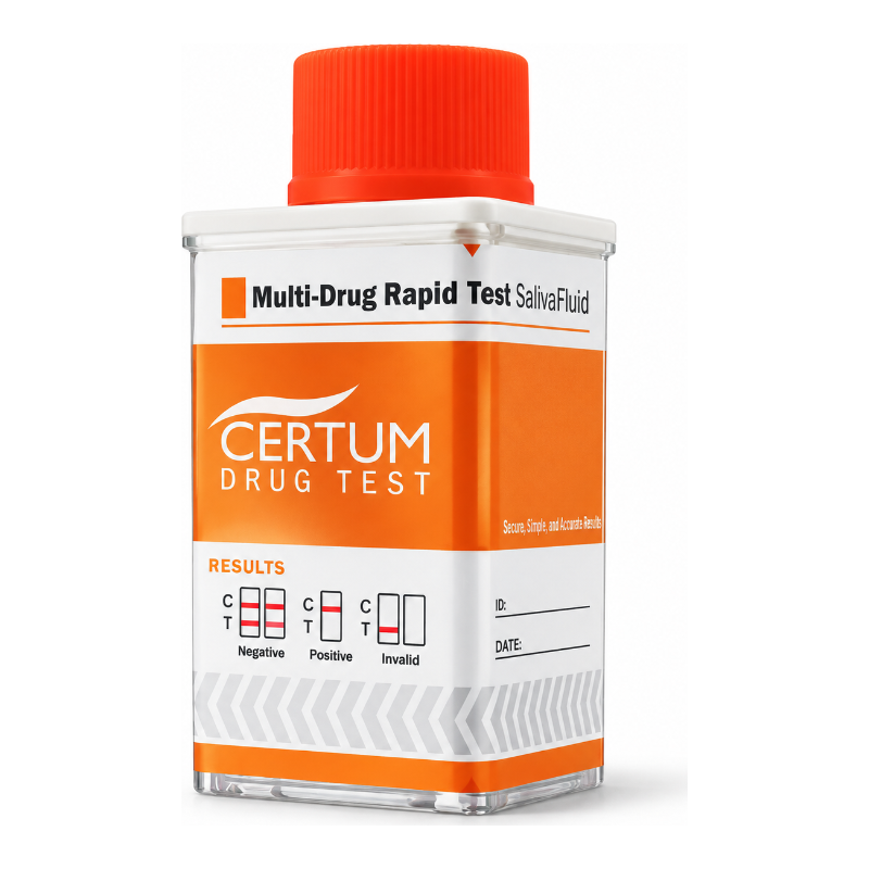 Prueba de drogas Certum: Saliva Rapid Drug Test Cup