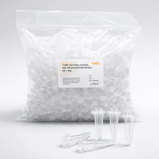 Tubos de Microcentrífuga de 1.7 ml Estériles Kabla - con 500