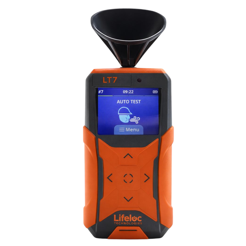 Cargue la imagen en el visor de la galería, Alcoholímetro LT7 Lifeloc con batería recargable y boquillas
