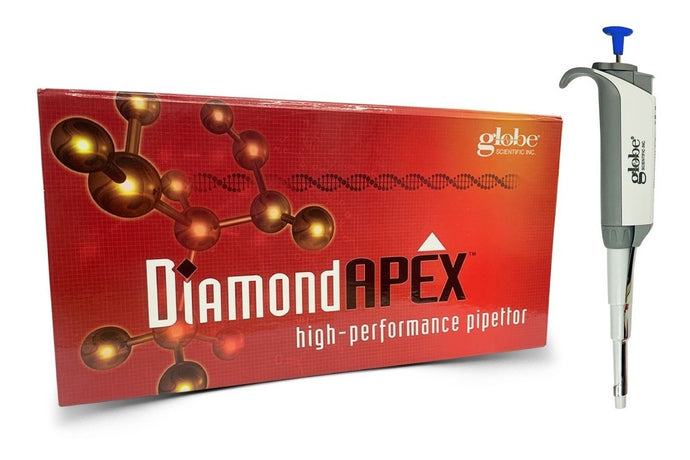 Micropipeta Accumax AdiamondApex de 1 canal y volumen de 10 a 100 ul