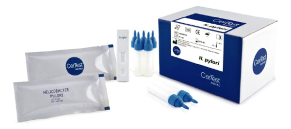 Prueba de H. Pylori Certest - Kit con 20