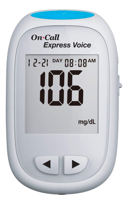 Glucómetro Con Voz On Call Express Voice Acon (Sólo Medidor)