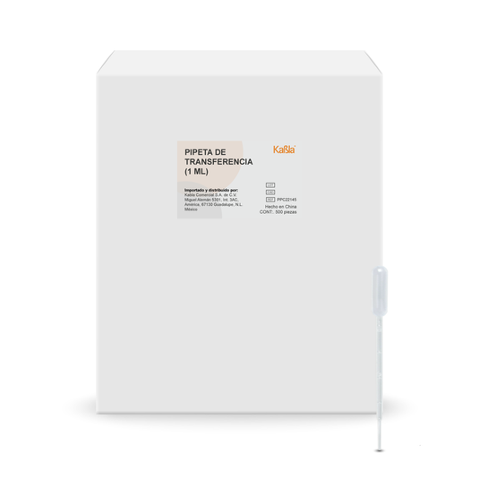 Pipetas de Transferencia de 1 mL Kabla - con 500
