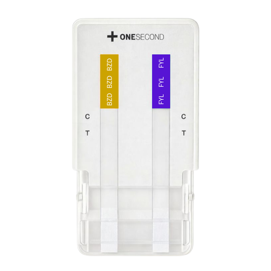 Panel de 2 parámetros (BZD/FYL) One Second - Kit con 25