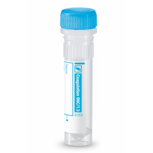 Microtubo preparado con Citrato de 1.3 mL Sarstedt - con 100 piezas