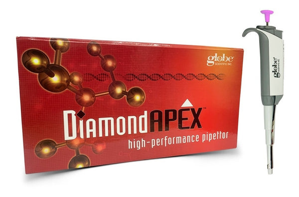 Micropipeta Accumax AdiamondApex de 1 canal y volumen de 20 a 200 ul