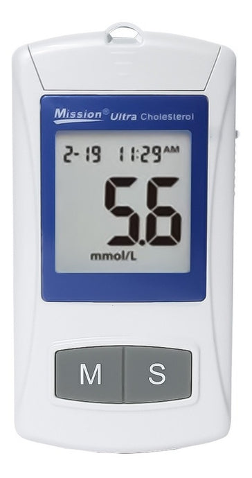 Medidor portátil para Colesterol Total Mission Ultra - Acon