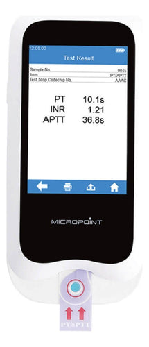 Kit de Coagulación Q-Lab Plus: Medidor, Tiras y Control - Micropoint