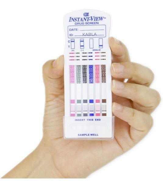 Panel Instant-view Detecta 3 Drogas-coc/met/thc - 25 Pruebas