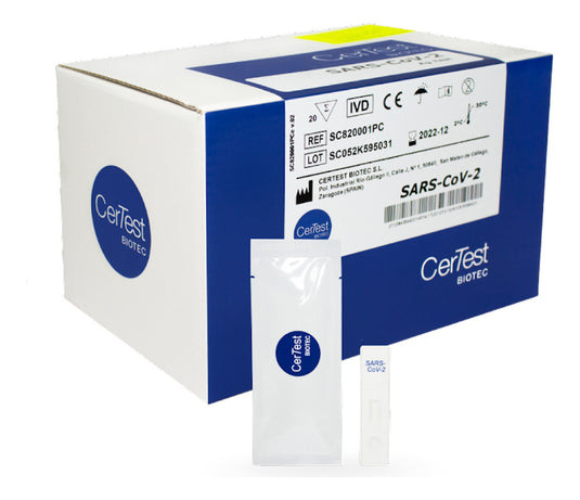 Prueba para Covid Certest - Kit con 20