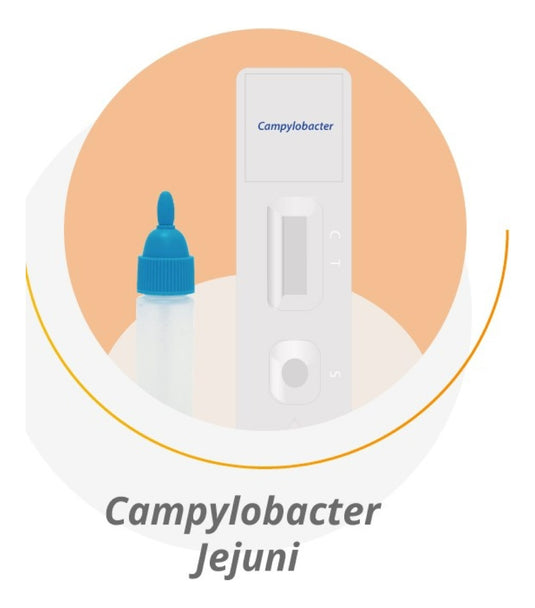 Prueba de Campylobacter Jejuni Certest - Kit con 20