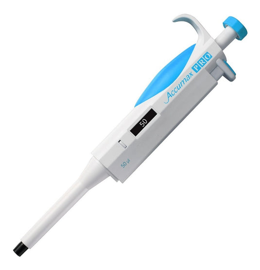 Micropipeta Accumax Pro de 1 canal y volumen de 5 a 50 ul