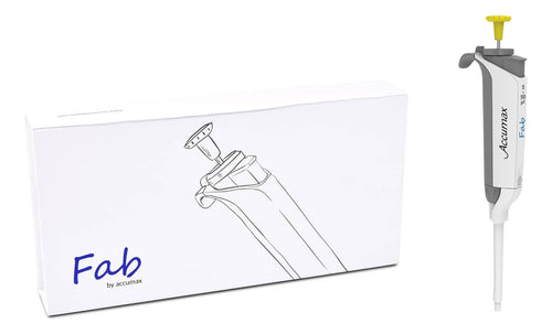 Micropipeta Accumax Fab de 1 canal y volumen de 5 a 50 ul