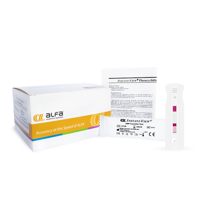 Prueba De Anfetaminas En Cassette Instant-view - Kit Con 25