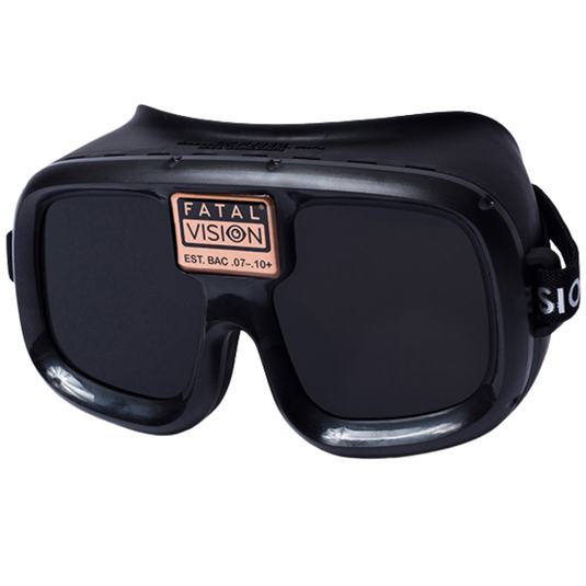 Goggles Fatal Vision para Simulación de Alcohol, Etiqueta Bronce - Visión Nocturna