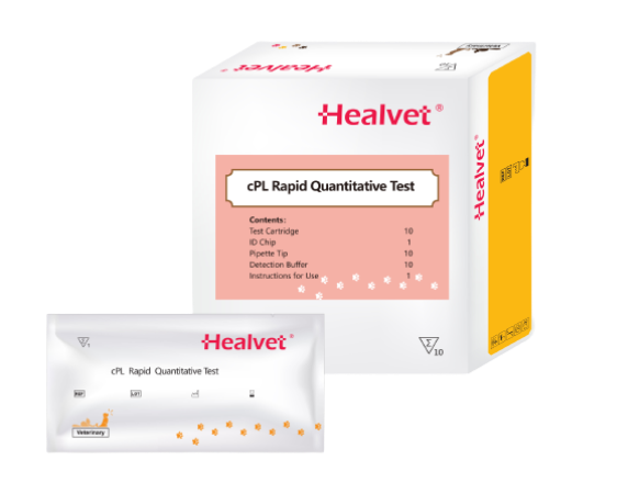 Prueba de Lipasa Pancreática Canina Healvet - 10 pruebas