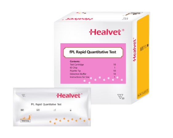 Prueba de Lipasa Pancreática Felina Healvet - 10 pruebas
