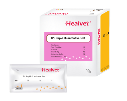 Prueba de Lipasa Pancreática Felina Healvet - 10 pruebas