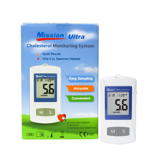 Medidor portátil para Colesterol Total Mission Ultra - Acon