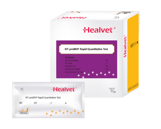 Prueba de NT-proBNP Canino Healvet - 10 pruebas