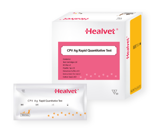 Prueba de Proteína C Reactiva Canina Healvet - 10 pruebas