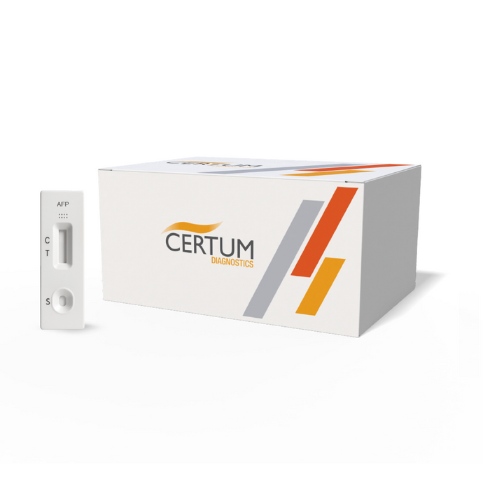 Prueba de Alfafetoproteína Certum - Kit con 40