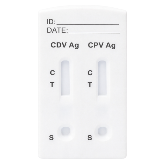 Prueba de Distemper y Parvovirus Vechek - Kit con 10 pruebas