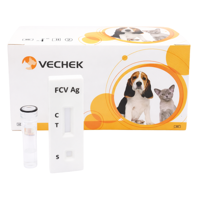 Prueba de Calicivirus Felina (ag) Vechek - Kit con 10 pruebas