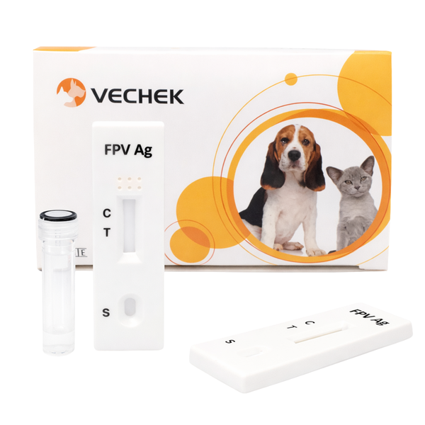 Prueba del Virus de Panleucopenia Vechek - Kit con 10 pruebas