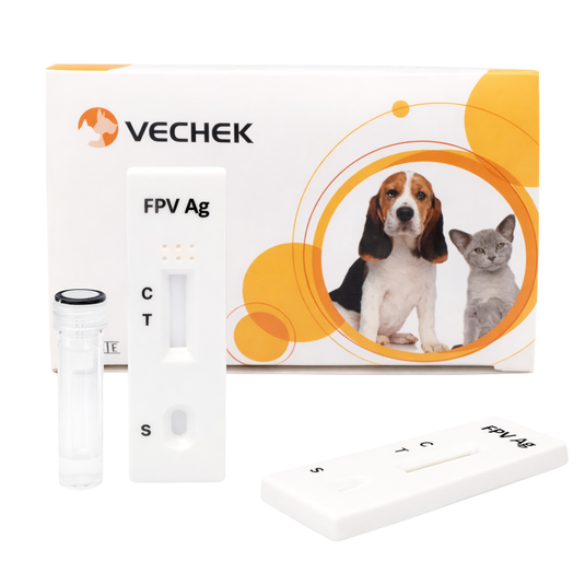 Prueba del Virus de Panleucopenia Vechek - Kit con 10 pruebas