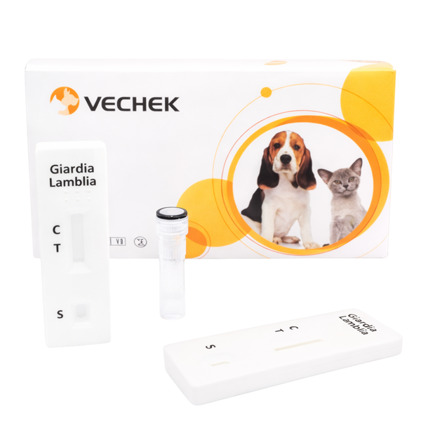Prueba de Giardia Lamblia Vechek - Kit con 10 pruebas