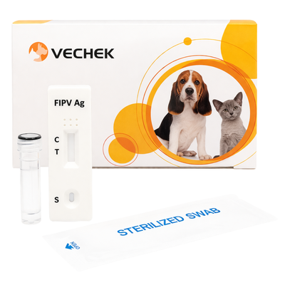 Prueba del Virus de Peritonitis Infecciosa Vechek - Kit con 10 pruebas