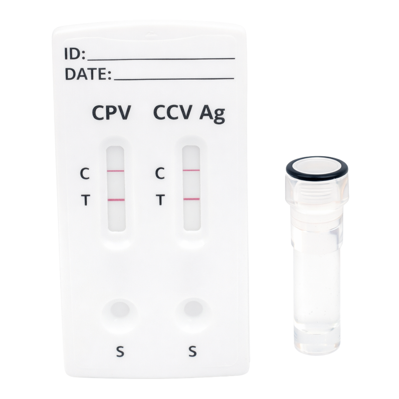 Cargue la imagen en el visor de la galería, Prueba de Parvovirus y Coronavirus Vechek - Kit con 10 pruebas
