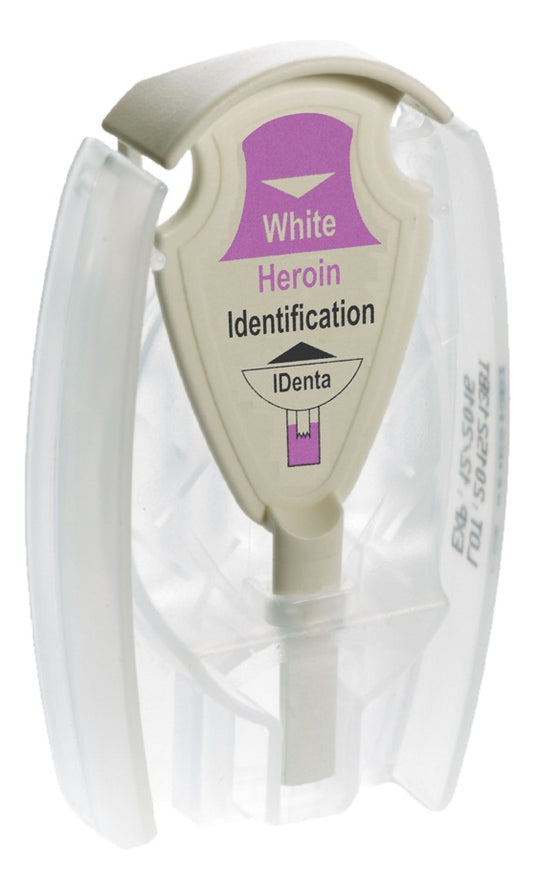 Prueba para Heroína Blanca Modelo Cusper IDenta - Kit con 10 pruebas
