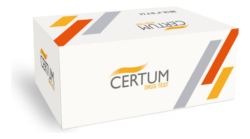 Cargue la imagen en el visor de la galería, Panel de 9 parámetros (AMP/BAR/BZD/COC/MET/MOR/MTD/PCP/THC) Certum - Kit con 25
