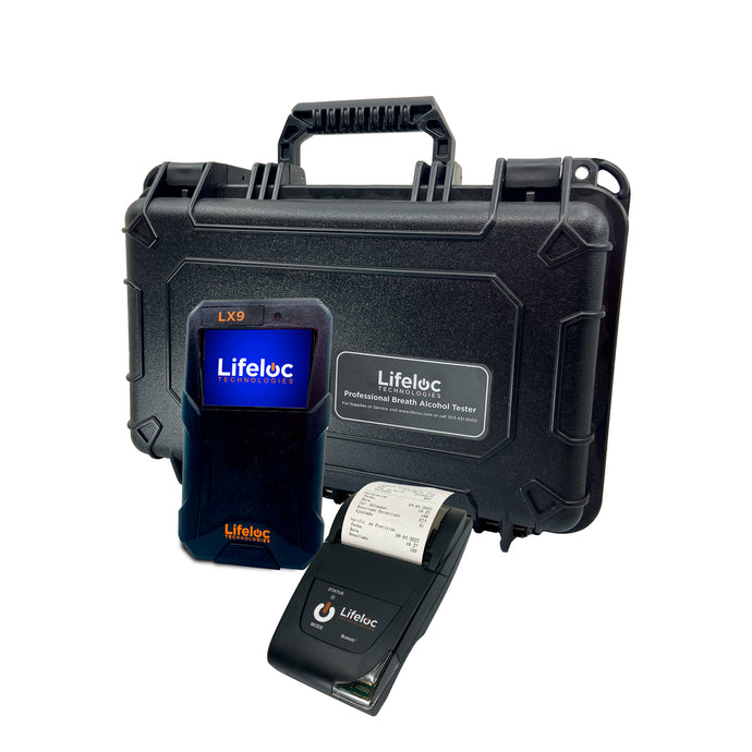 Alcoholímetro LX9 Lifeloc con Impresora BT