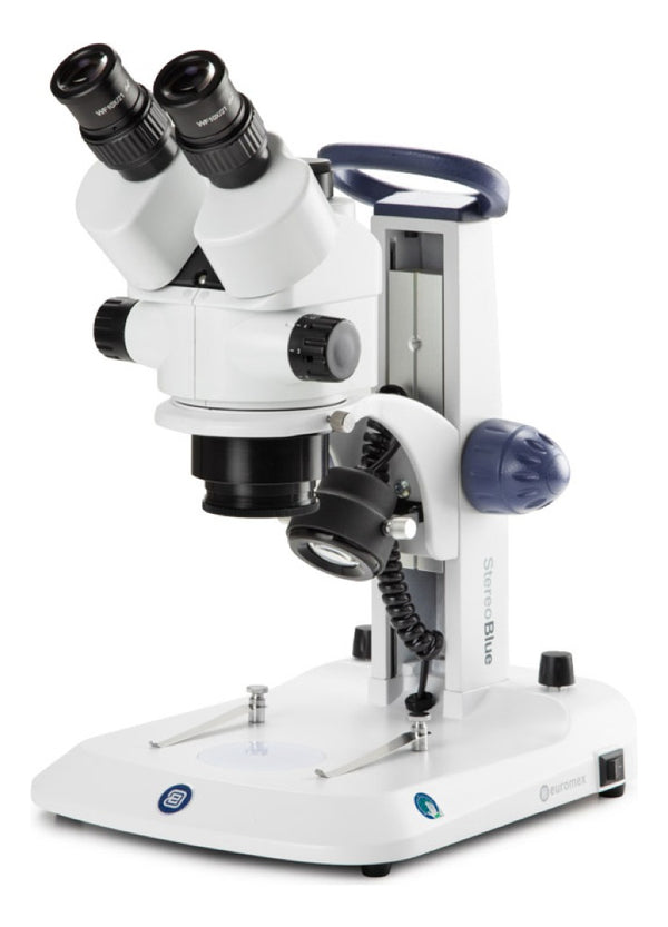 Estereoscopio Trinocular StereoBlue ESB-1903, con zoom de 0,7x a 4,5x - Euromex